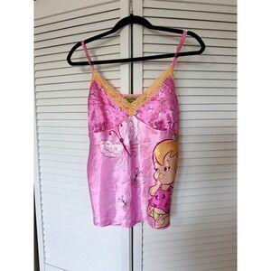 Vintage Flintstones Pebbles top - 1x